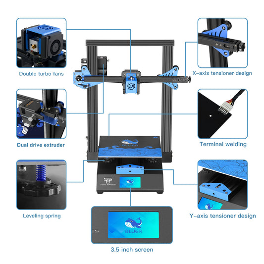 Twotrees 3D Blu-3 V2 I3 3D